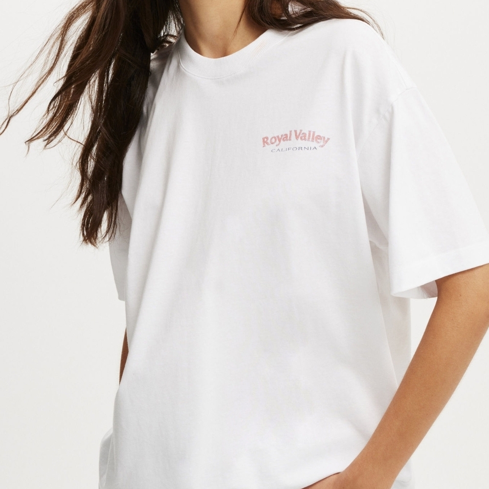 White Short Sleeve Tee